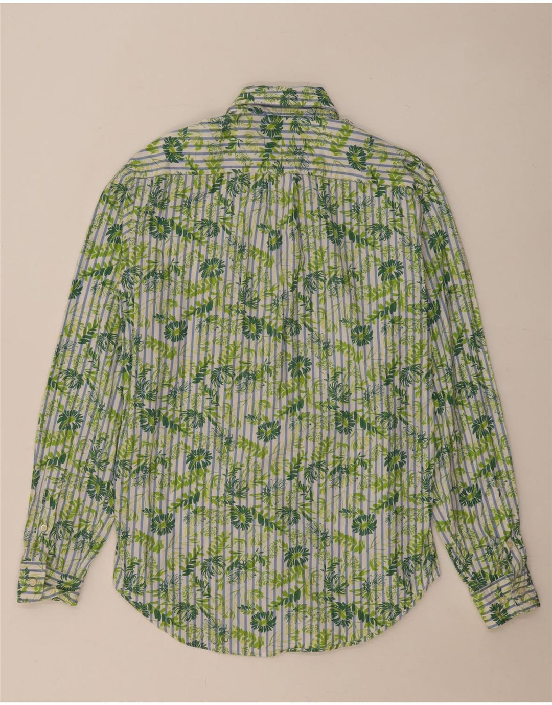 Massimo Dutti Herre skjorte str. 40 Medium Green Floral
