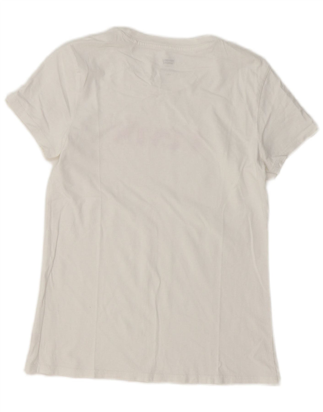 Levi's Grafisk T-shirt top til kvinder DK 10 Lille hvid bomuld