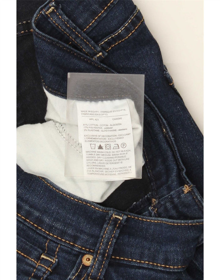 Levi's Womens Curvy Bootcut Jeans US 18 2XL W34 L32 Marineblå Bomuld