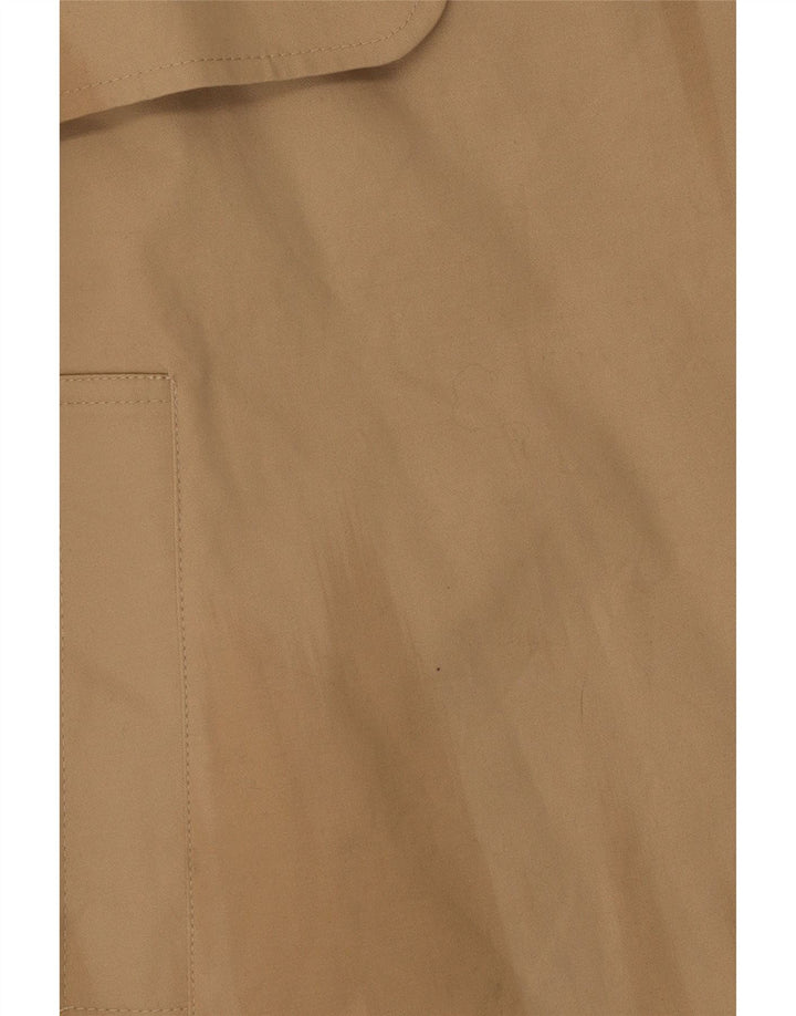 Marks & Spencer Trench Coat til mænd UK 10 Small Beige Bomuld