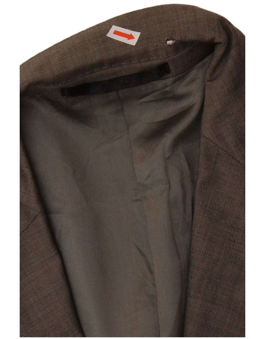Marks & Spencer Herre 2-knaps blazerjakke UK 40 Medium Brown New Wool