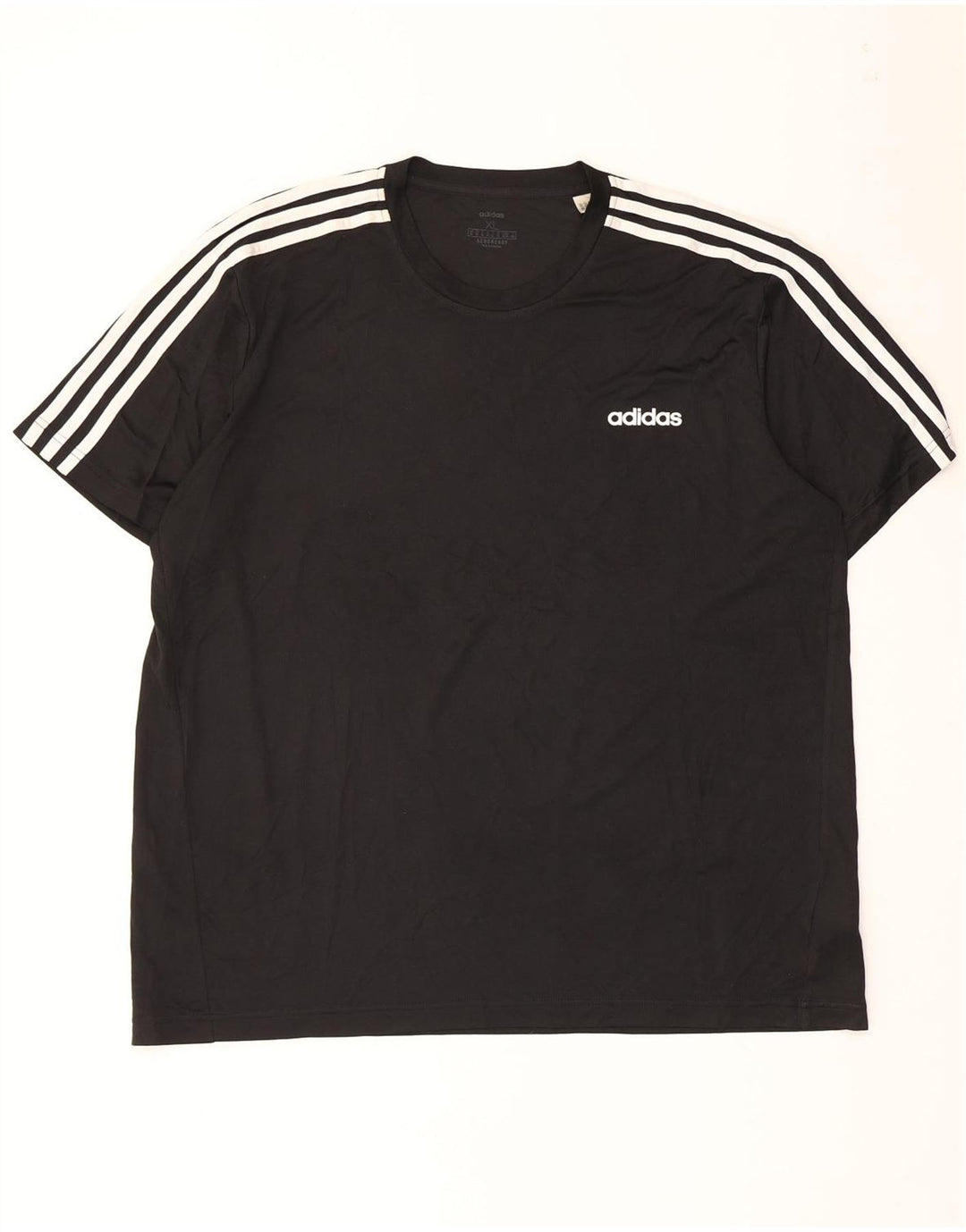 ADIDAS Herre Aeroready T-Shirt Top XL Sort Polyester