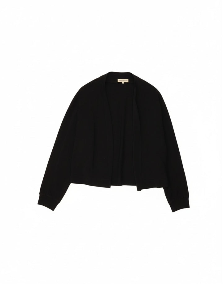 DANIELA MASSA Womens 3/4 Sleeve Bolero Top IT 40 Small Black