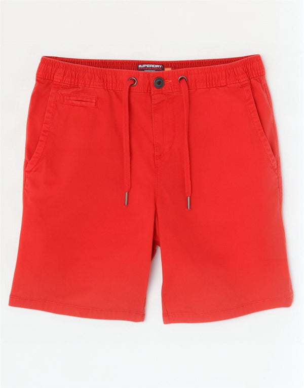Superdry Chino Shorts til mænd W33 Medium Red Bomuld