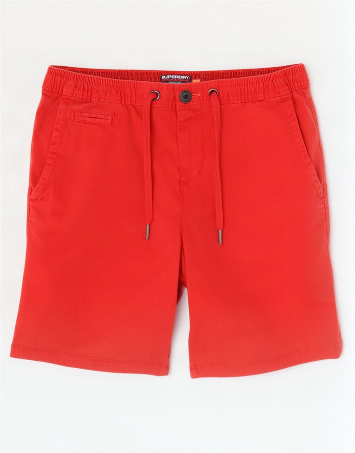 Superdry Chino Shorts til mænd W33 Medium Red Bomuld