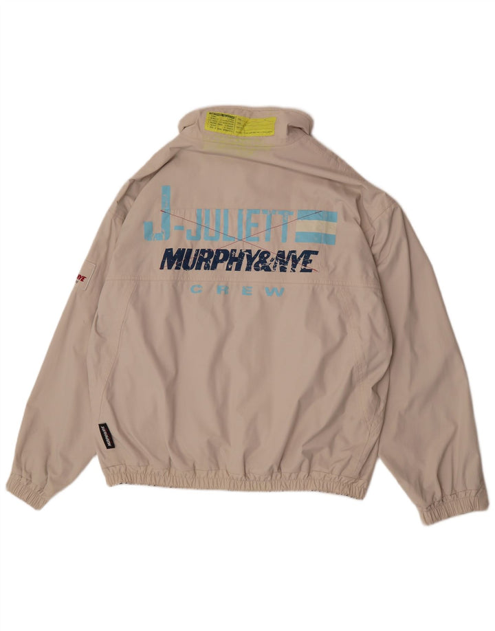 Murphy & Nye Bomberjakke til mænd UK 42 XL Beige Polyamid