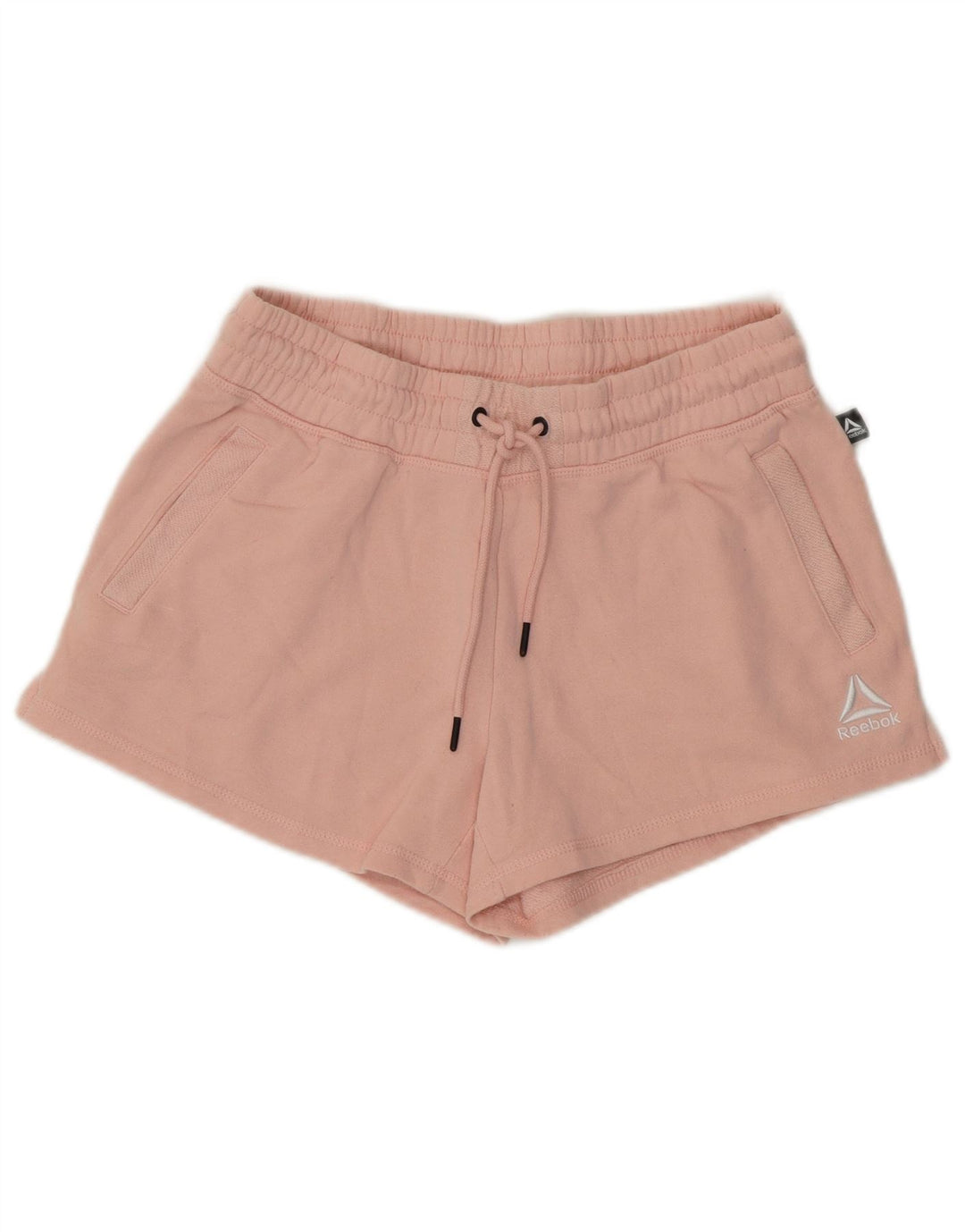 Reebok Sportsshorts til kvinder UK 10 Small Pink Bomuld