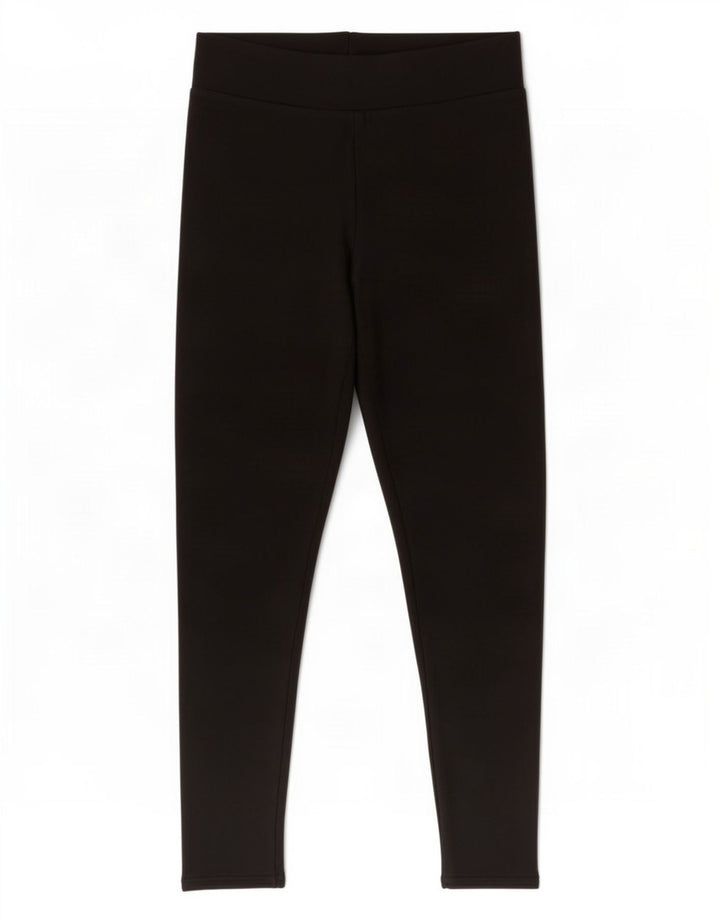 Marks & Spencer Womens Leggings UK 12 Medium Black Polyester