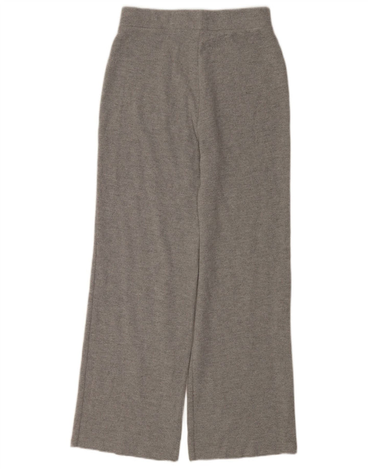 Zara Træningsdragtsbukser til kvinder UK 10 Small Grå Polyester