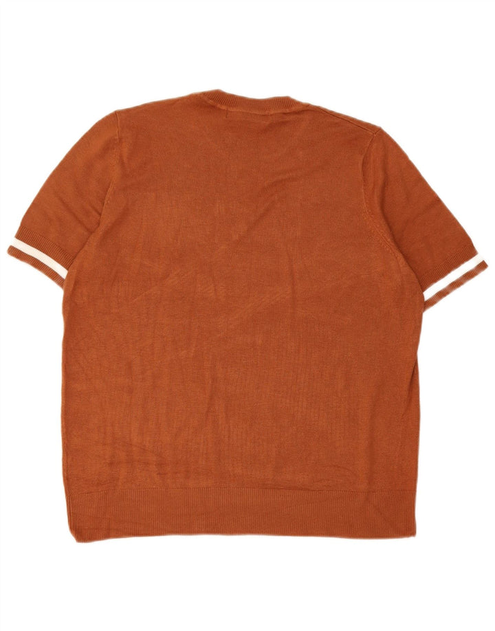 Marks & Spencer Dametrøjetrøje med rund hals DK 12 Medium Brun