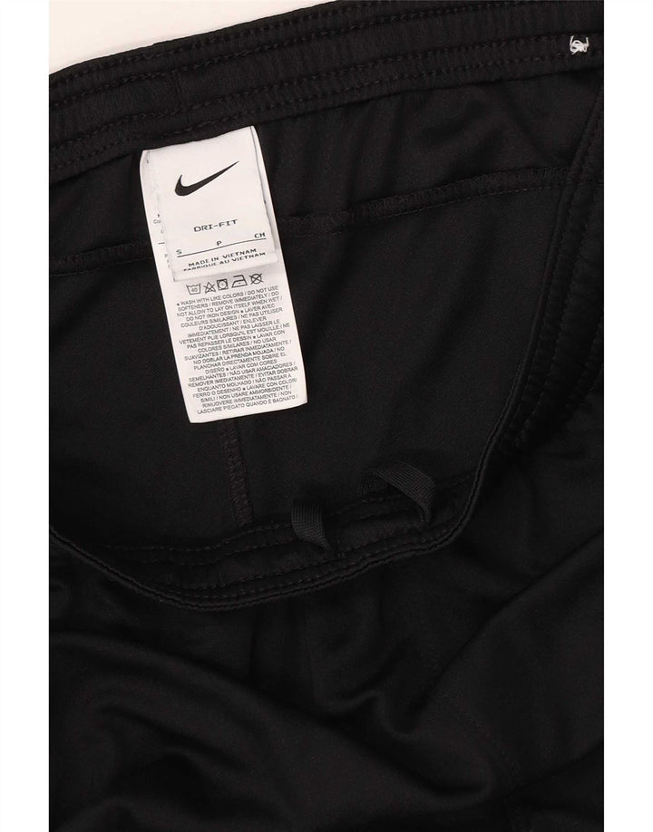 Nike Herre grafiske sportsshorts Små sorte polyestersports