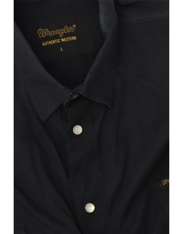 Wrangler Herre Loose Fit Shirt Large Black