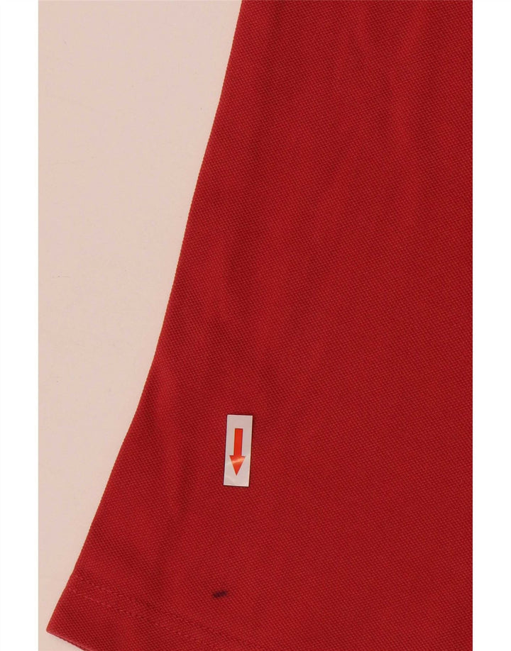 Kappa herre poloshirt XL rød bomuld