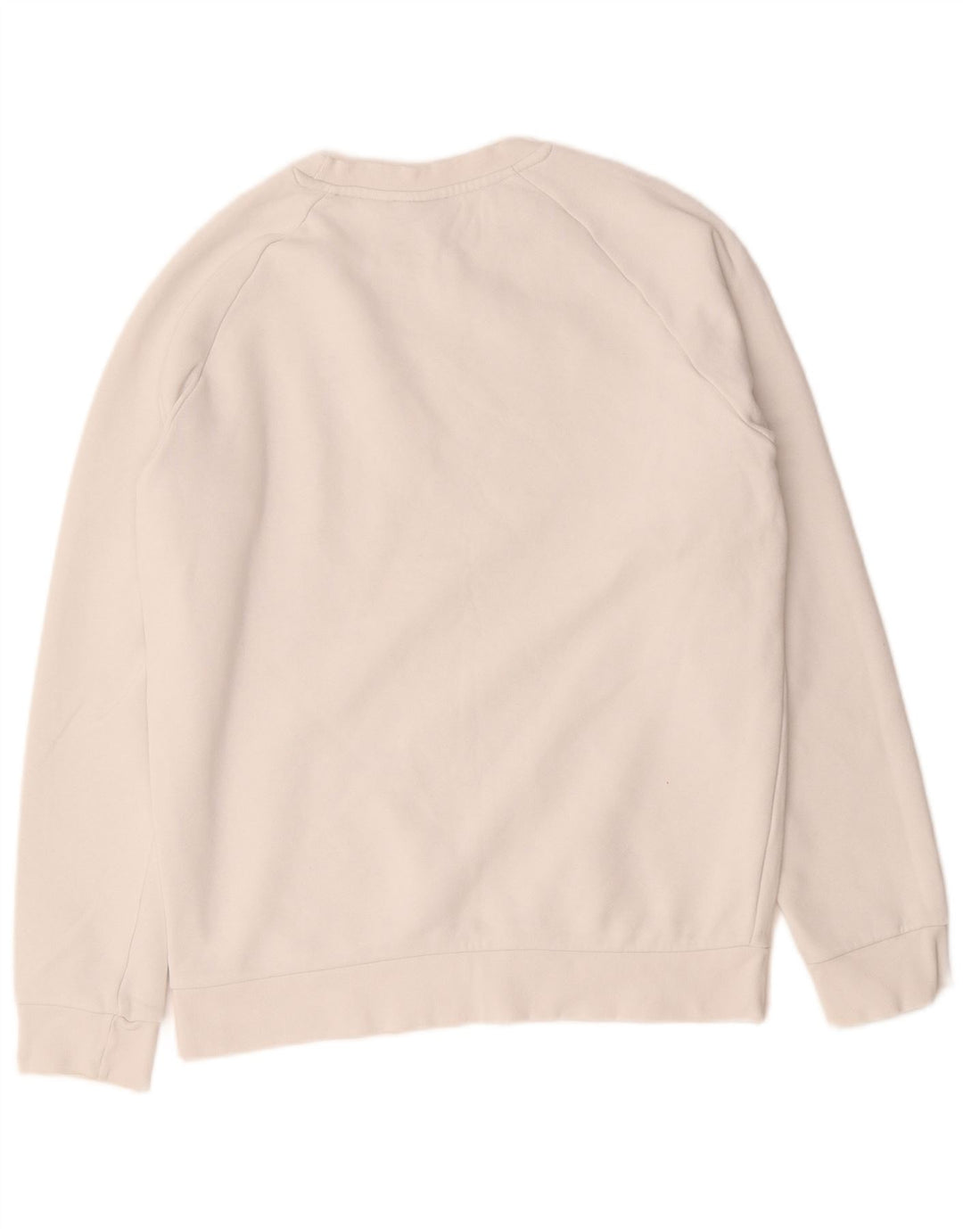 Adidas Sweatshirt til mænd, lille hvid bomuld