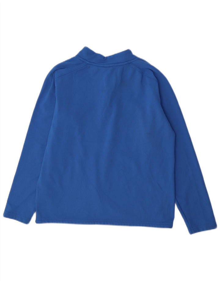 Nike Boys Grafisk Pullover med lynlås-hals træningsdragt Top 13-14 år XL Blå