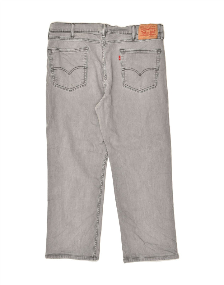 LEVI'S Mens 514 Straight Jeans W38 L26 Grey Cotton Vintage Levi's and Second-Hand Levi's from Messina Hembry 
