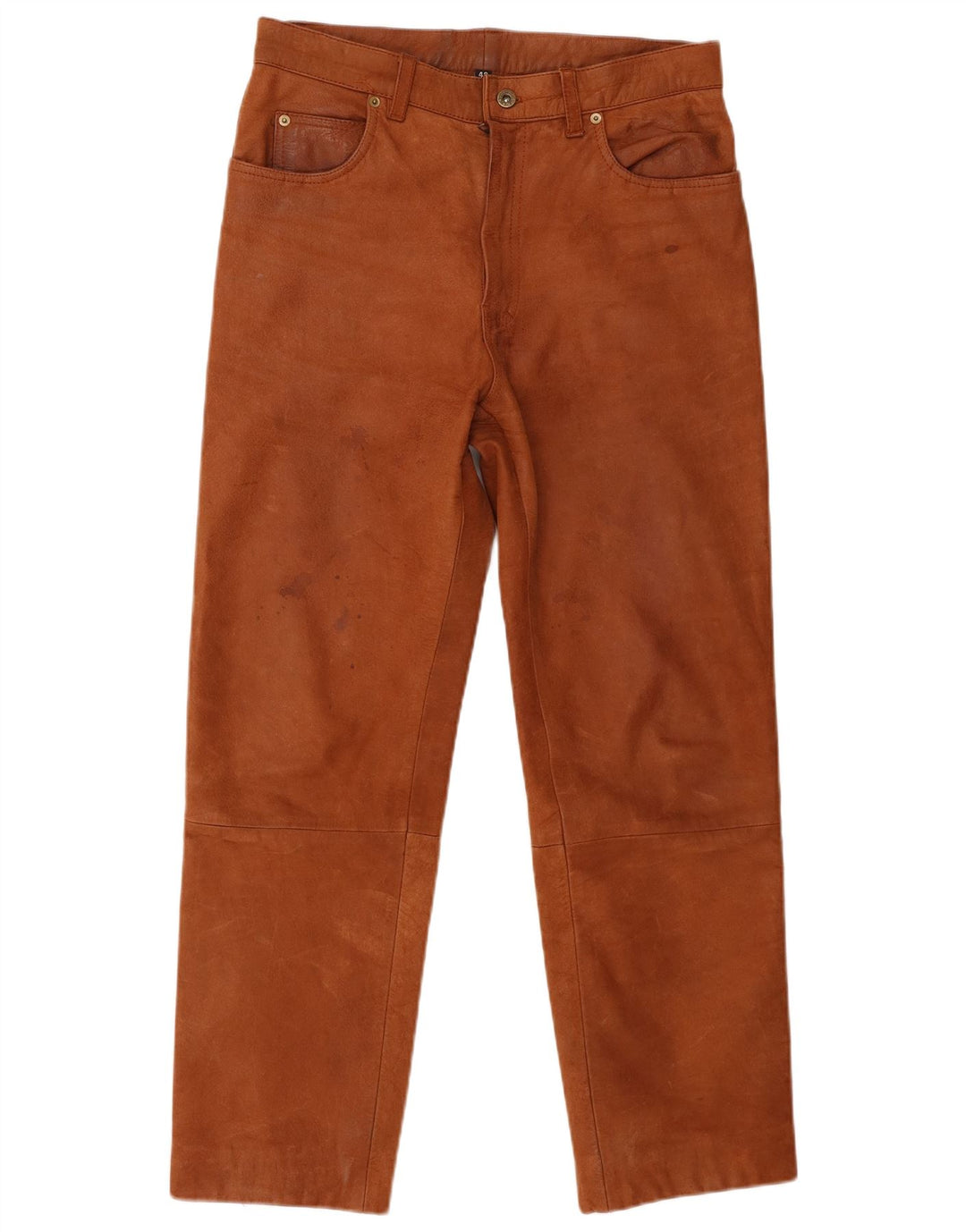 John Devin Classics Herre Lige ruskindsbukser IT 48 Medium W32 L28 Brun