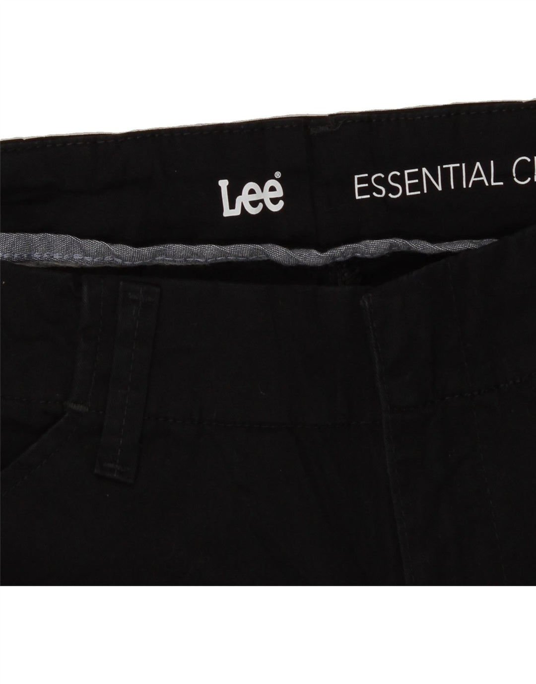LEE Womens Straight Casual Trousers W30 L31 Black Vintage Lee and Second-Hand Lee from Messina Hembry 