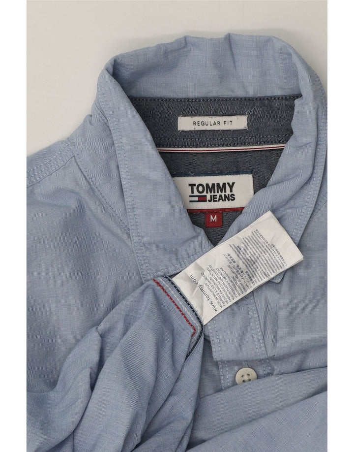 Tommy Bahama Herre Regular Fit skjorte Medium Blue Pinstripe Bomuld