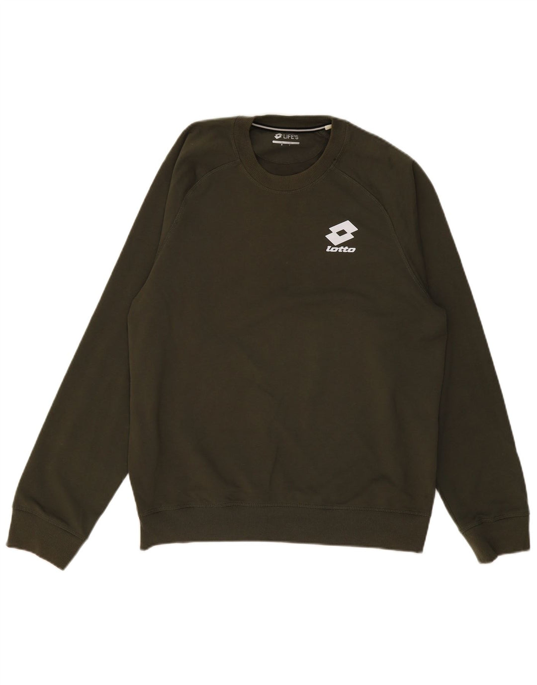 LOTTO Herre Sweatshirt Jumper Small Khaki
