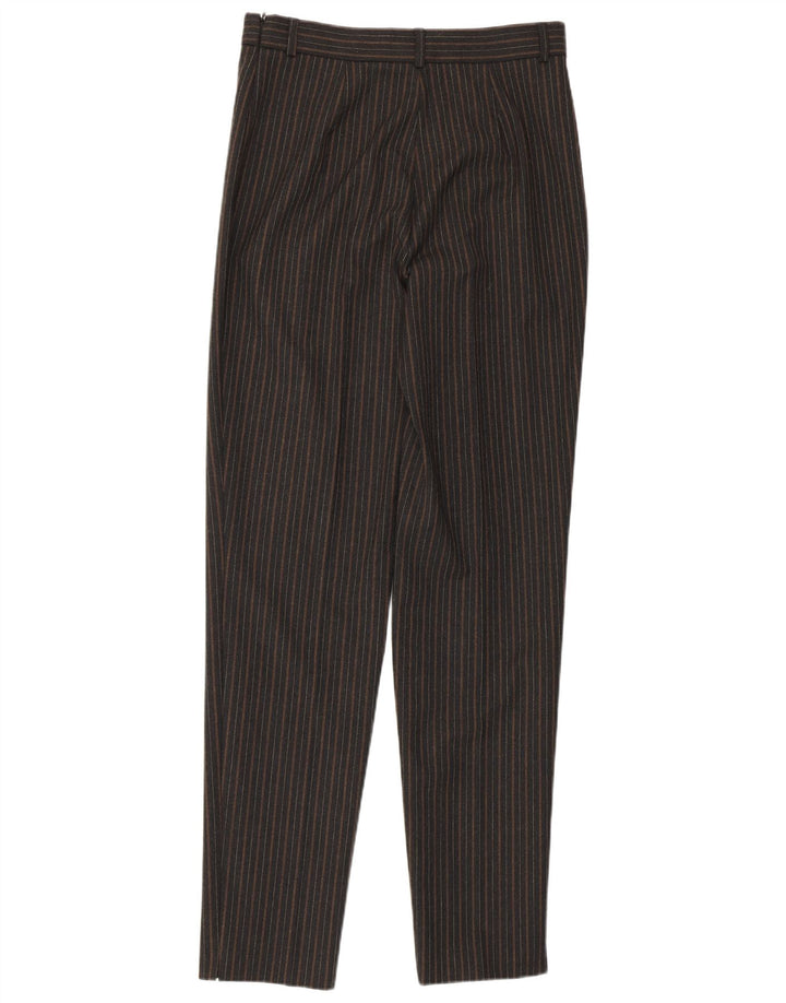 LES COPAINS Dame Højtalje Casual Bukser IT 46 Large W30 L33 Sort