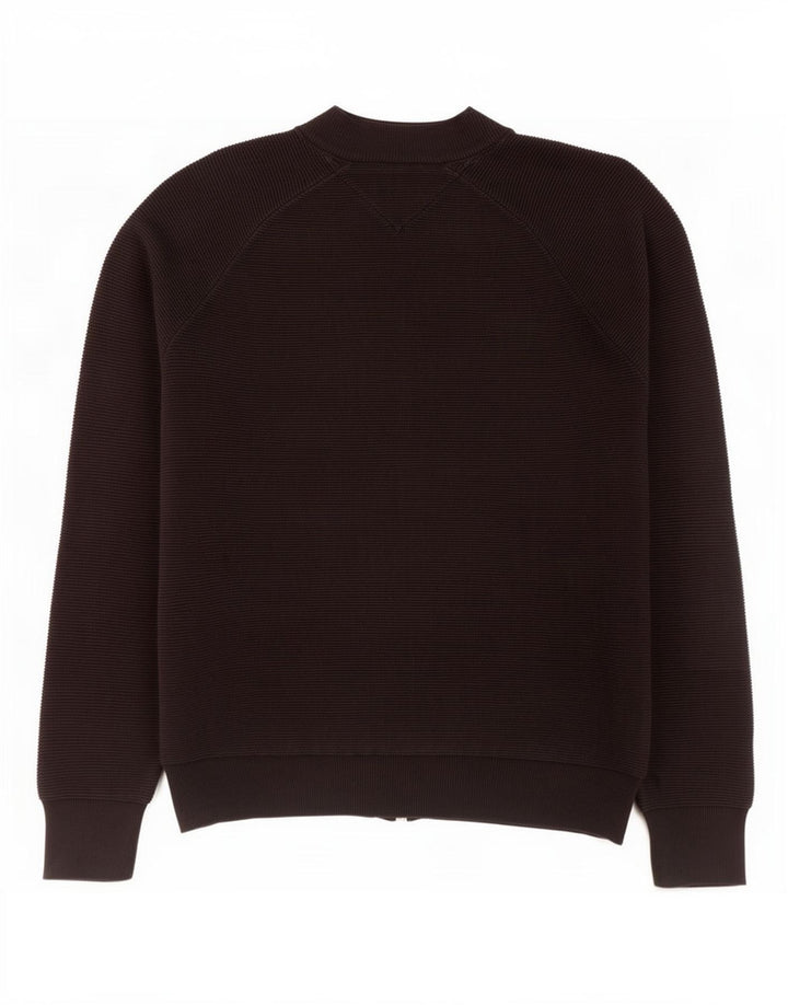 Tommy Hilfiger Herre Cardigan Sweater Medium Sort Bomuld