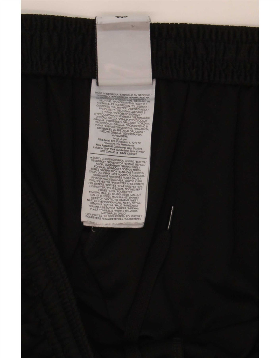 Nike Herre Dri Fit træningsdragt Bukser 2XL Sort Colourblock Polyester
