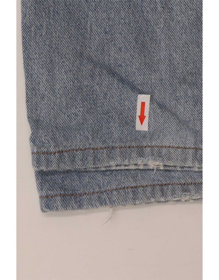Wrangler Mens IDAHO Straight Jeans W38 L30 Blue Cotton