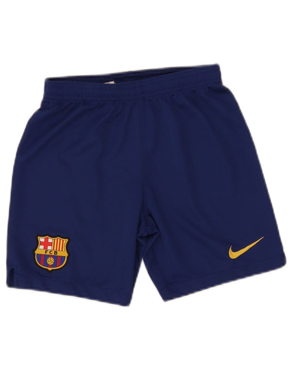 Nike Boys Barcelona sportsshorts 8-9 år Små marineblå polyester