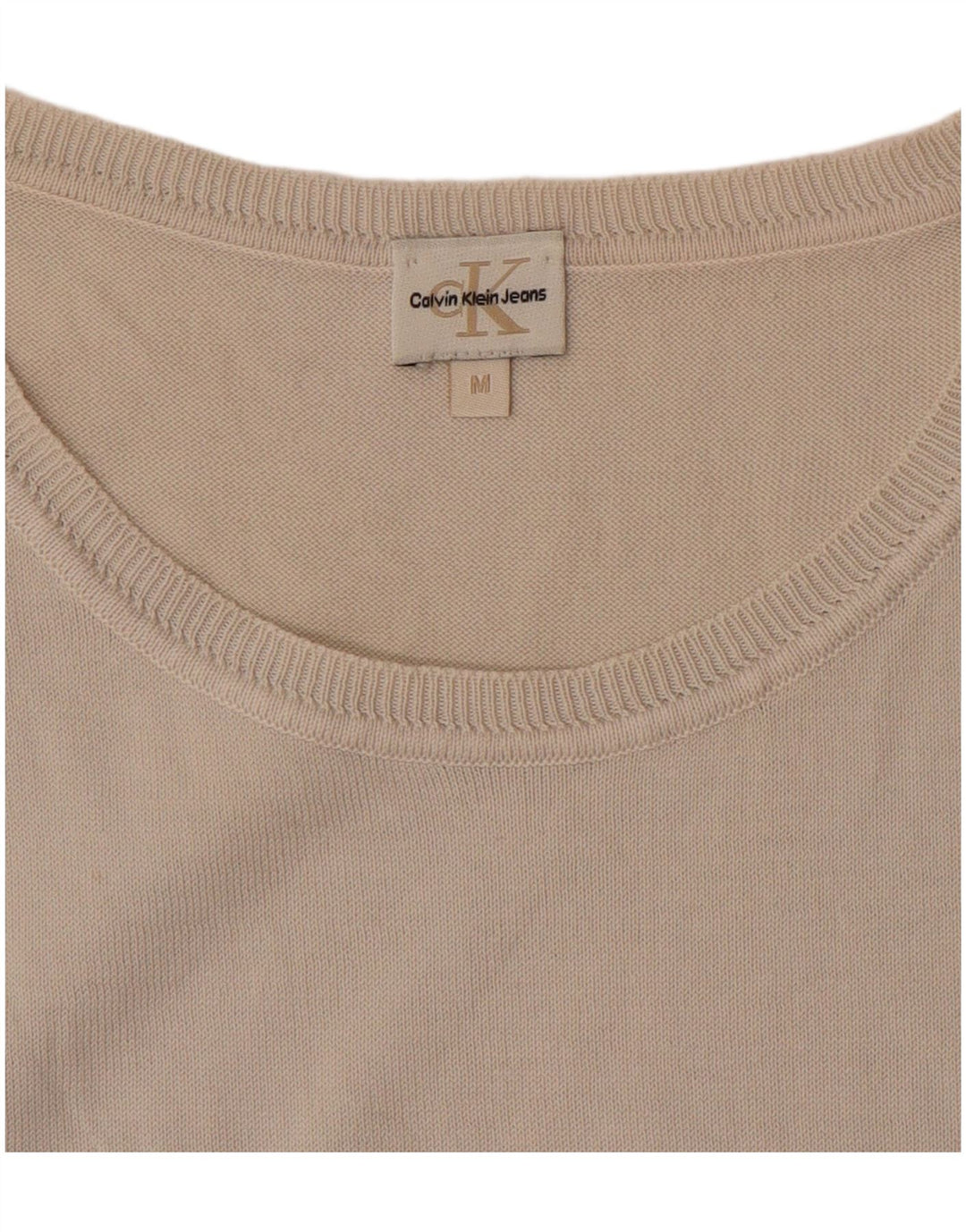 Calvin Klein Jeans Dame Vest Tank Top UK 12 Medium Grå