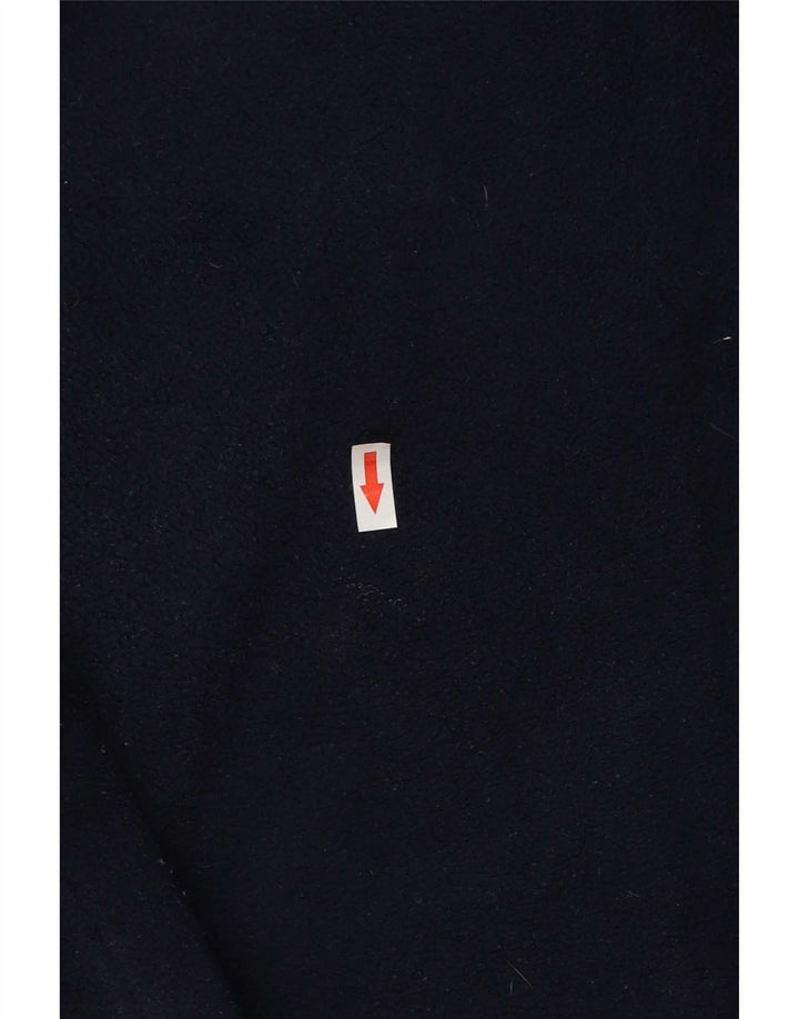 Kappa herre lynlås hals fleece jumper medium marineblå polyester