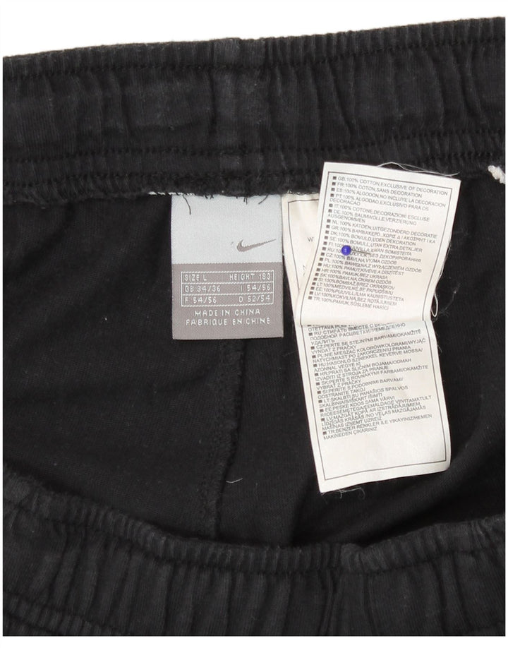 Nike sportsshorts til mænd, store sorte bomuld