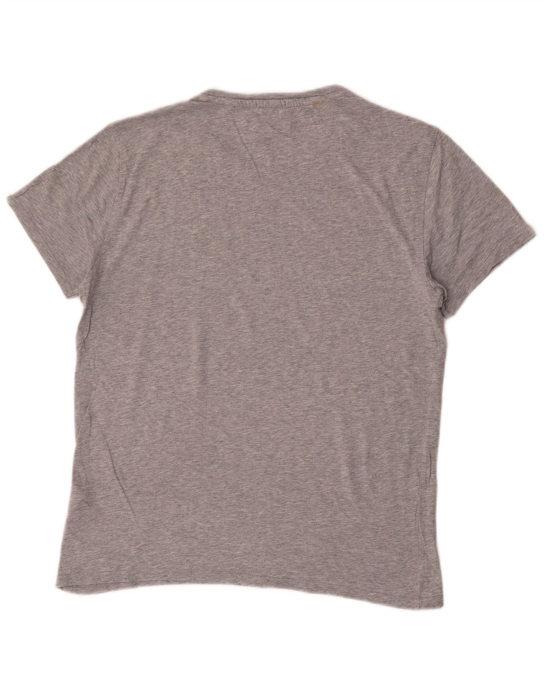 Tommy Hilfiger Herre Regular Fit T-Shirt Top Lille Grå Bomuld