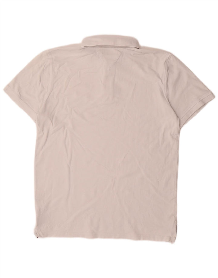 TOMMY HILFIGER drenge poloshirt 15-16 år hvid bomuld