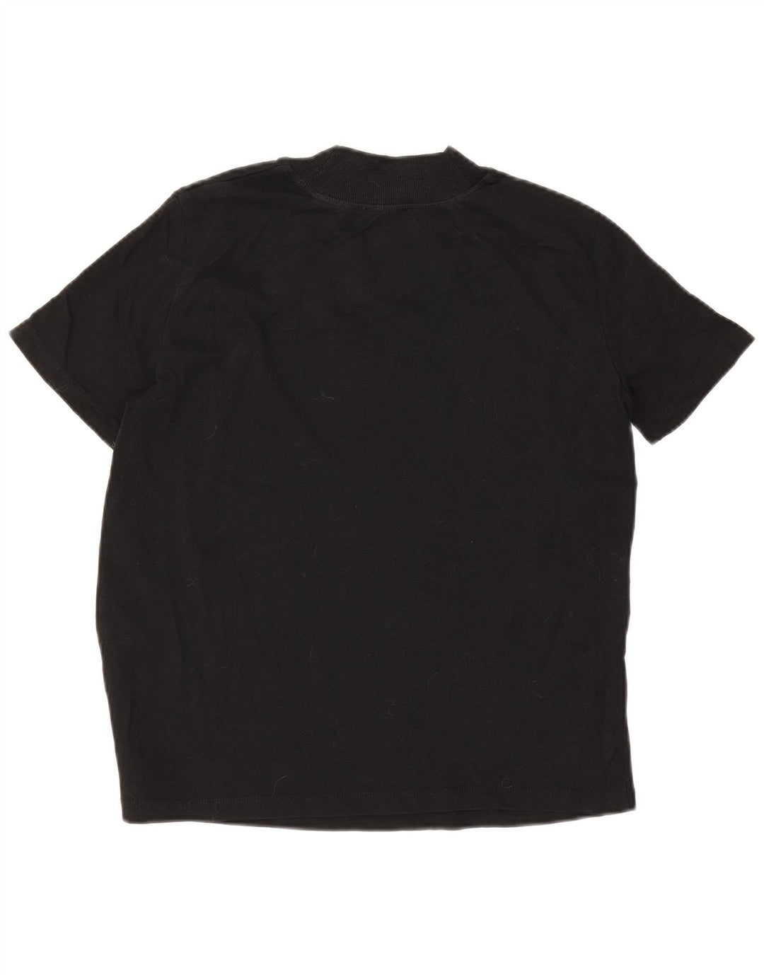 Zara Dame T-Shirt Top UK 10 Lille Sort