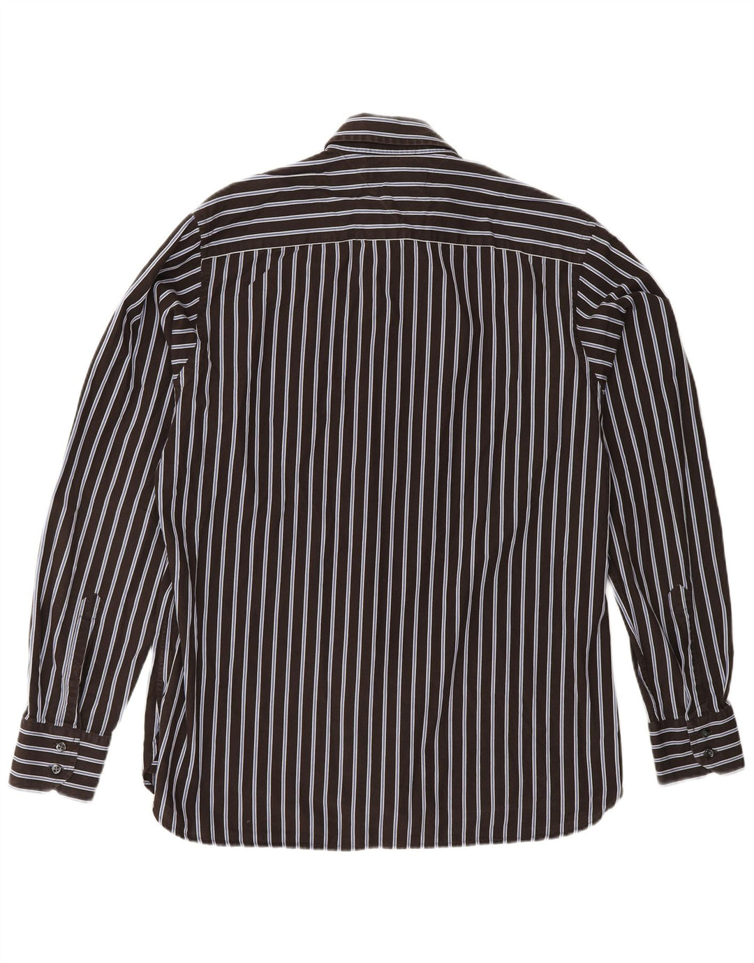 TOMMY HILFIGER Herreskjorte Medium brun stribet bomuld