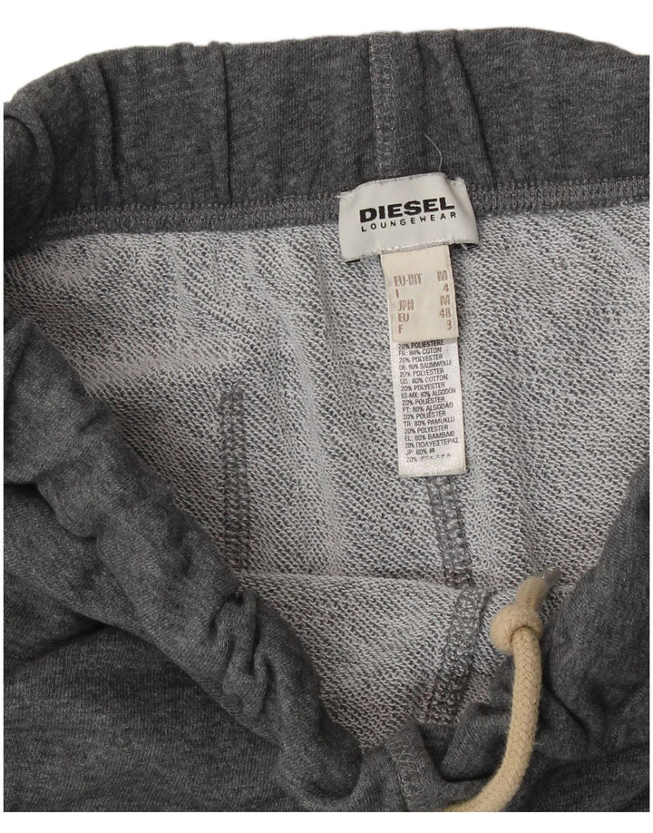 DIESEL Træningsdragt til kvinder Joggers UK 12 Medium Grey Bomuld