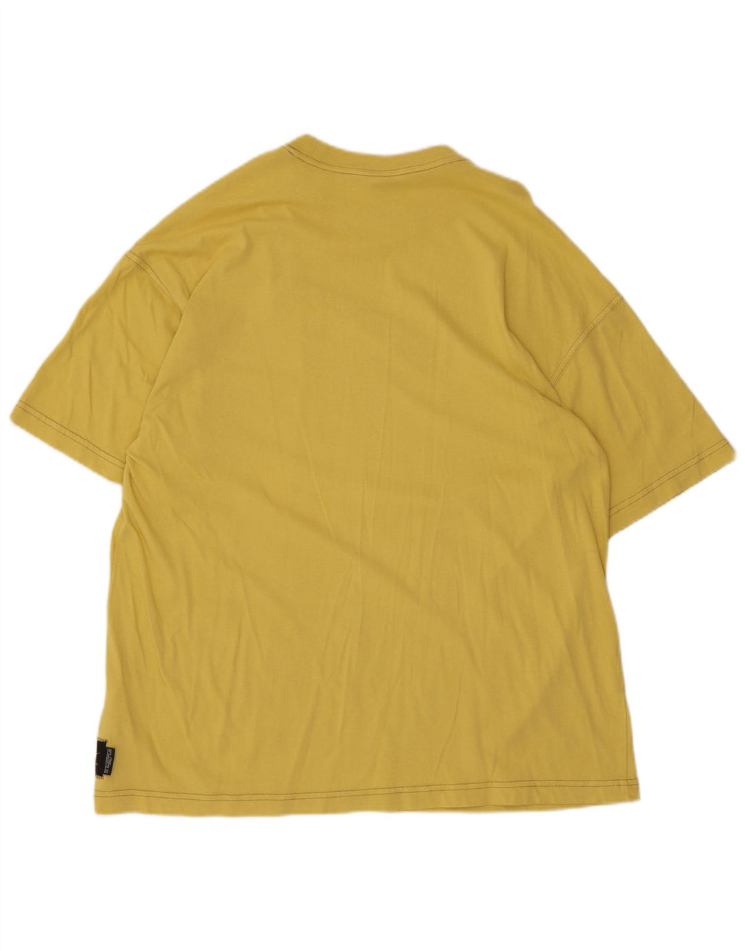 Nike Herre grafisk T-shirt top lille gul bomuld