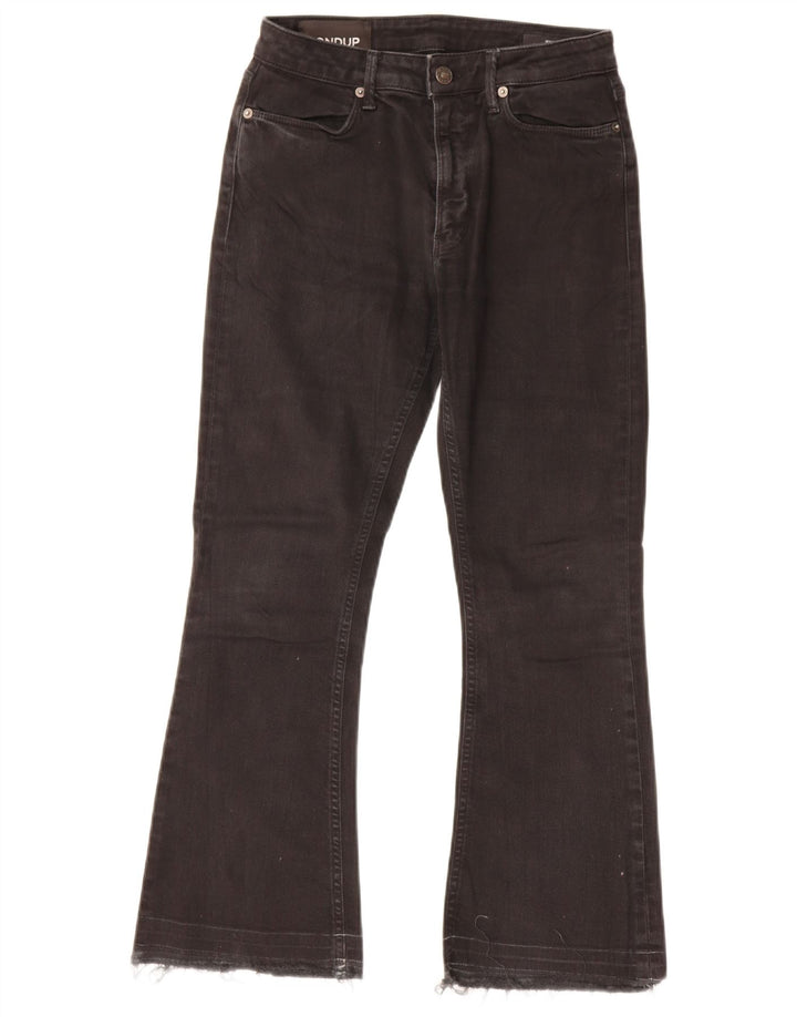 Dondup Dame Bootcut Jeans W26 L26 Sort Bomuld