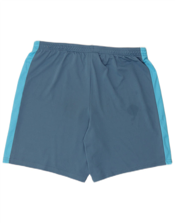 Nike Herre Dri Fit Slim Fit Sportshorts XL Blå Polyester