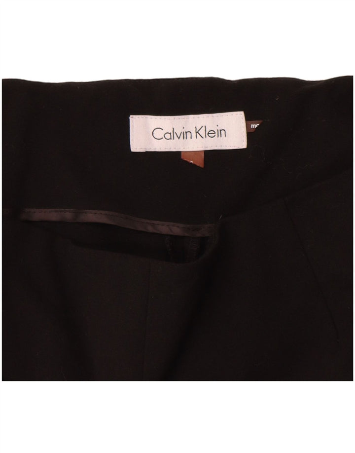 Calvin Klein Dame Slim Suit Bukser W28 L27 Sort Polyester