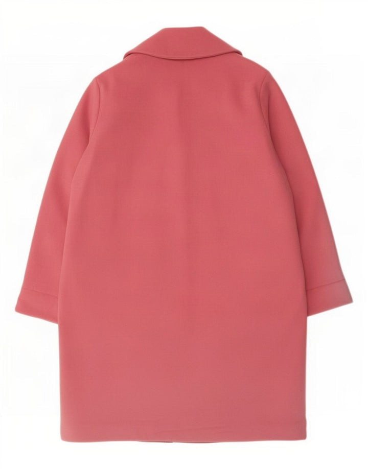 Marks & Spencer Dameoverfrakke UK 14 Large Pink Polyester