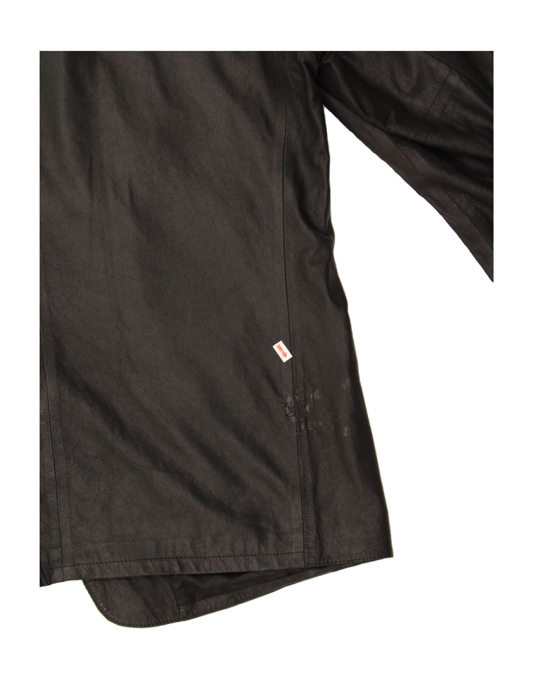 REMY Mens 2 Button Leather Blazer Jacket Size 44 2XL Black Leather Vintage Remy and Second-Hand Remy from Messina Hembry 