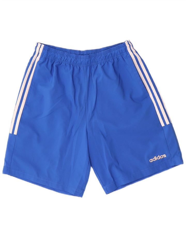 Adidas Sportsshorts til mænd store blå polyester