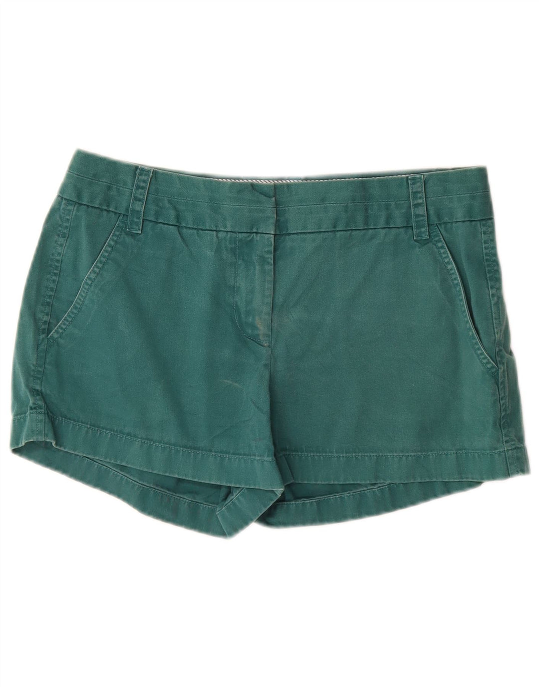J. CREW Chino Shorts til kvinder US 4 Små W28 grøn bomuld
