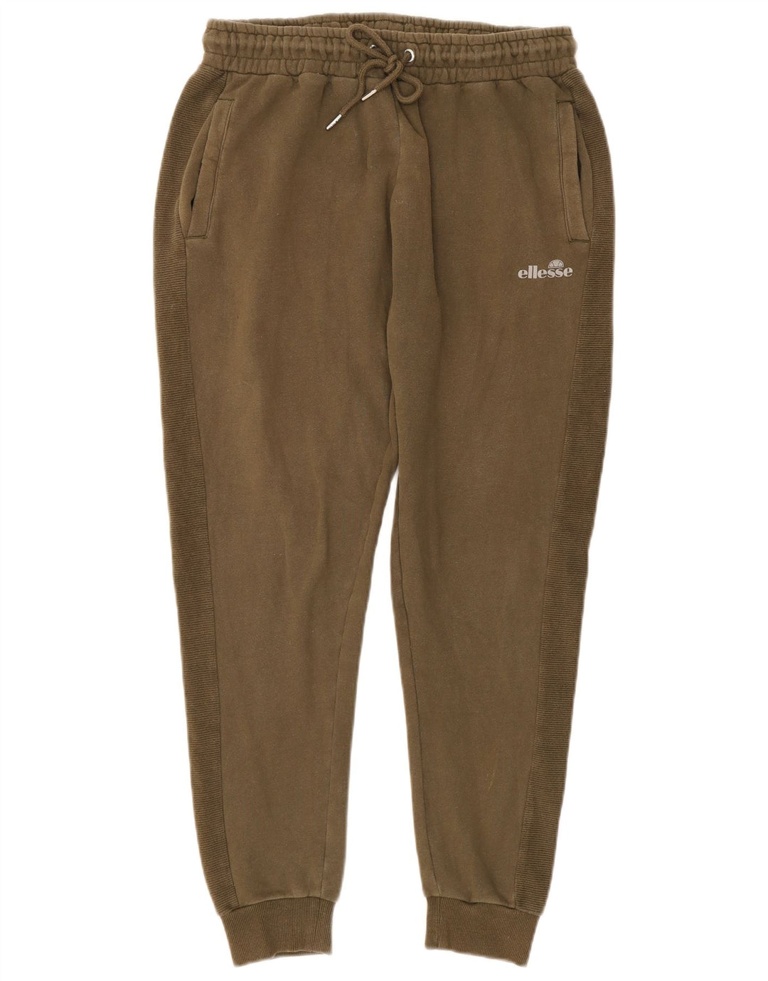 Ellesse Herre træningsdragt Bukser Joggers Large Khaki Bomuld