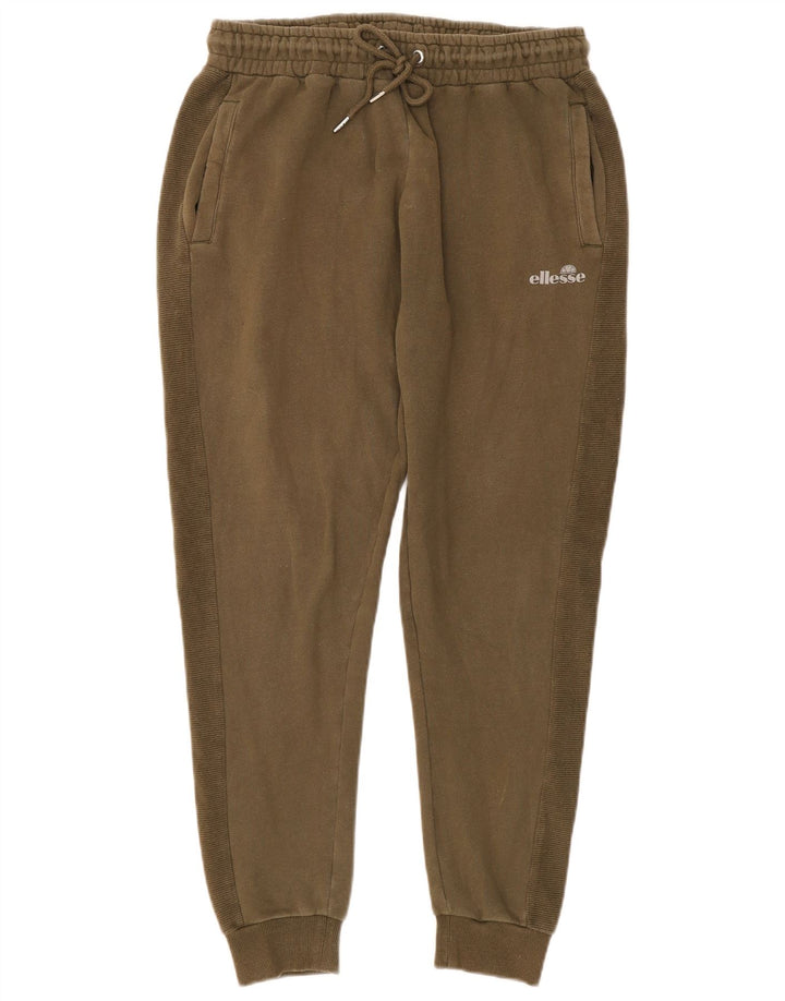 Ellesse Herre træningsdragt Bukser Joggers Large Khaki Bomuld