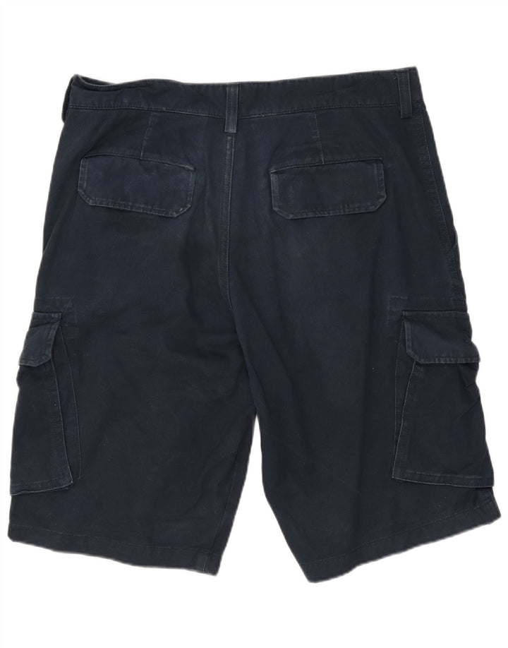 Lyle & Scott Herre Cargo Shorts W30 Mellem marineblå bomuld