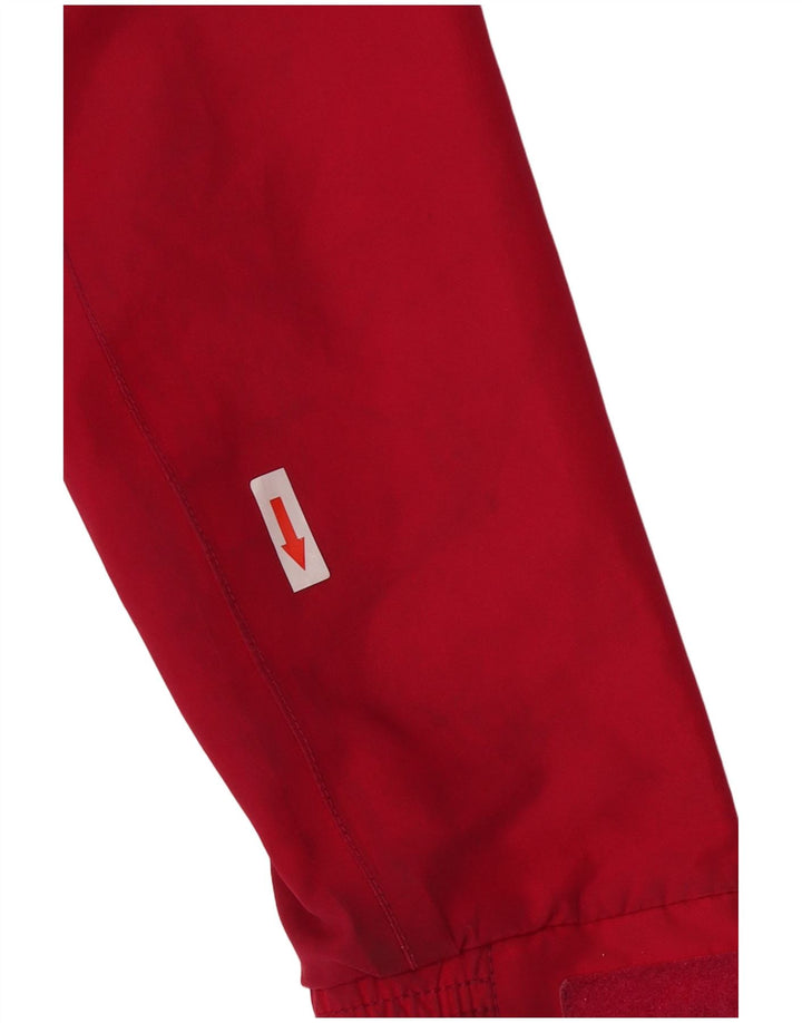Helly Hansen Grafisk regnjakke med hætte til piger 11-12 år Pink Polyester