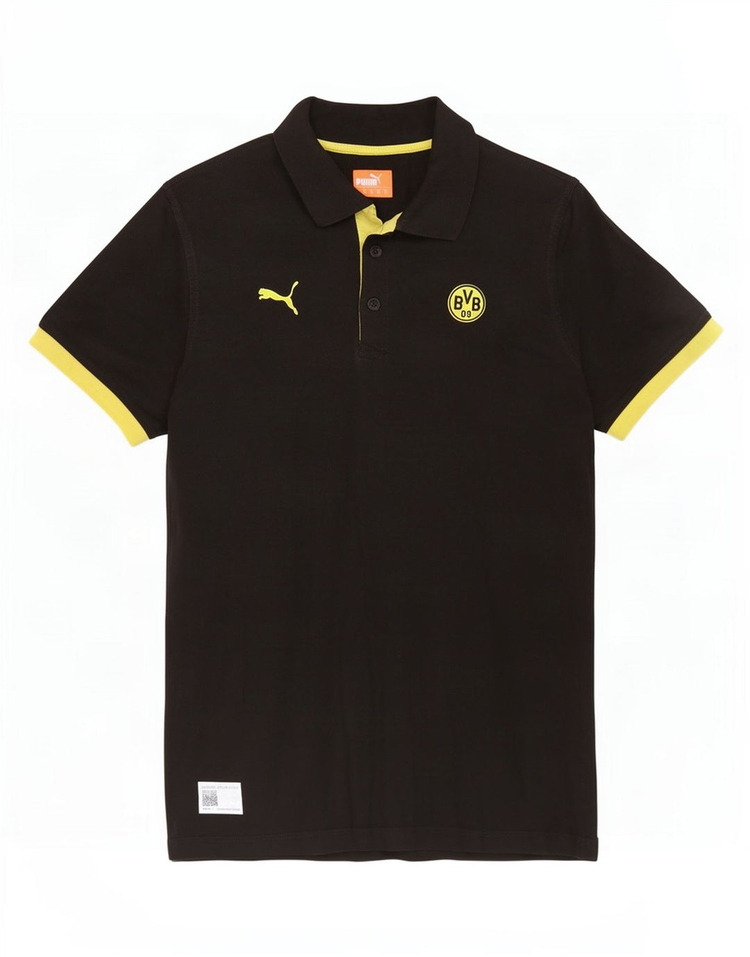 Puma Herre BVB Dortmund Polo Shirt Medium Sort